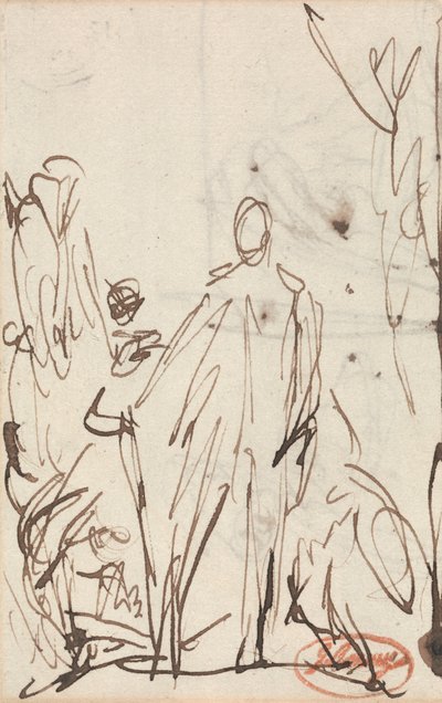 Standing Figures by George Romney